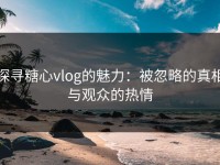 探寻糖心vlog的魅力：被忽略的真相与观众的热情
