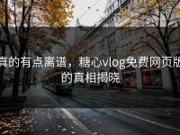 真的有点离谱，糖心vlog免费网页版的真相揭晓