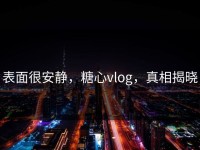 表面很安静，糖心vlog，真相揭晓