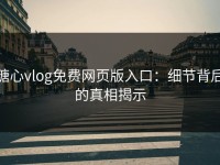 糖心vlog免费网页版入口：细节背后的真相揭示